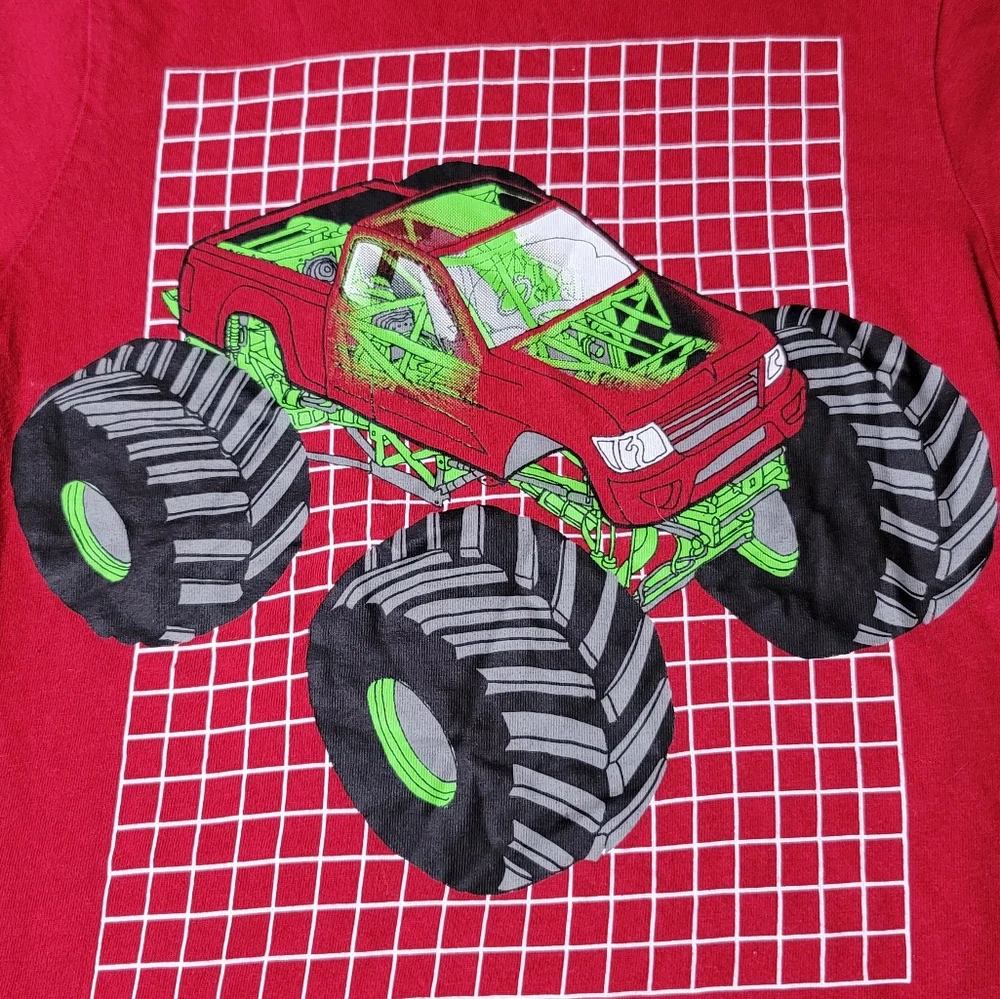 Childrens Place Red and Green Racing Car Toy